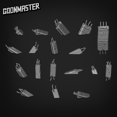 Basing Bits - Concrete Rubble Set A